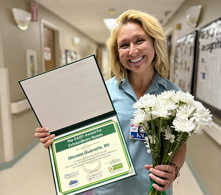 Mikaela Guenette is the winner of the DAISY Award for the third quarter of 2025.